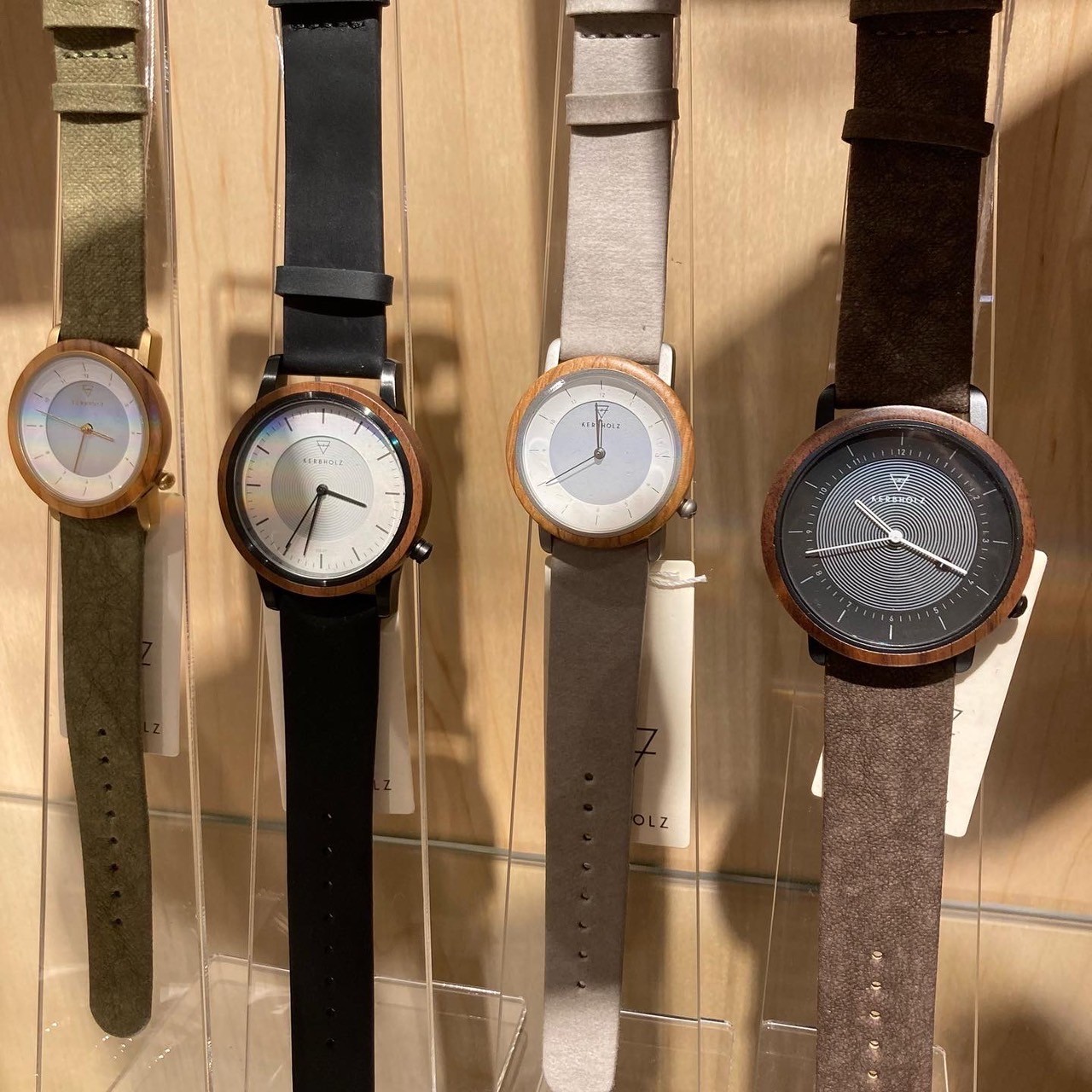 木材を使った腕時計🌲カーブホルツのご紹介