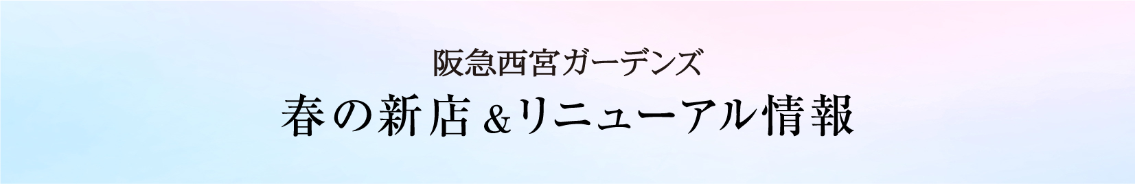 新店&リニューアルページへ