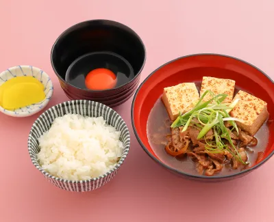 たけふく 肉豆腐定食