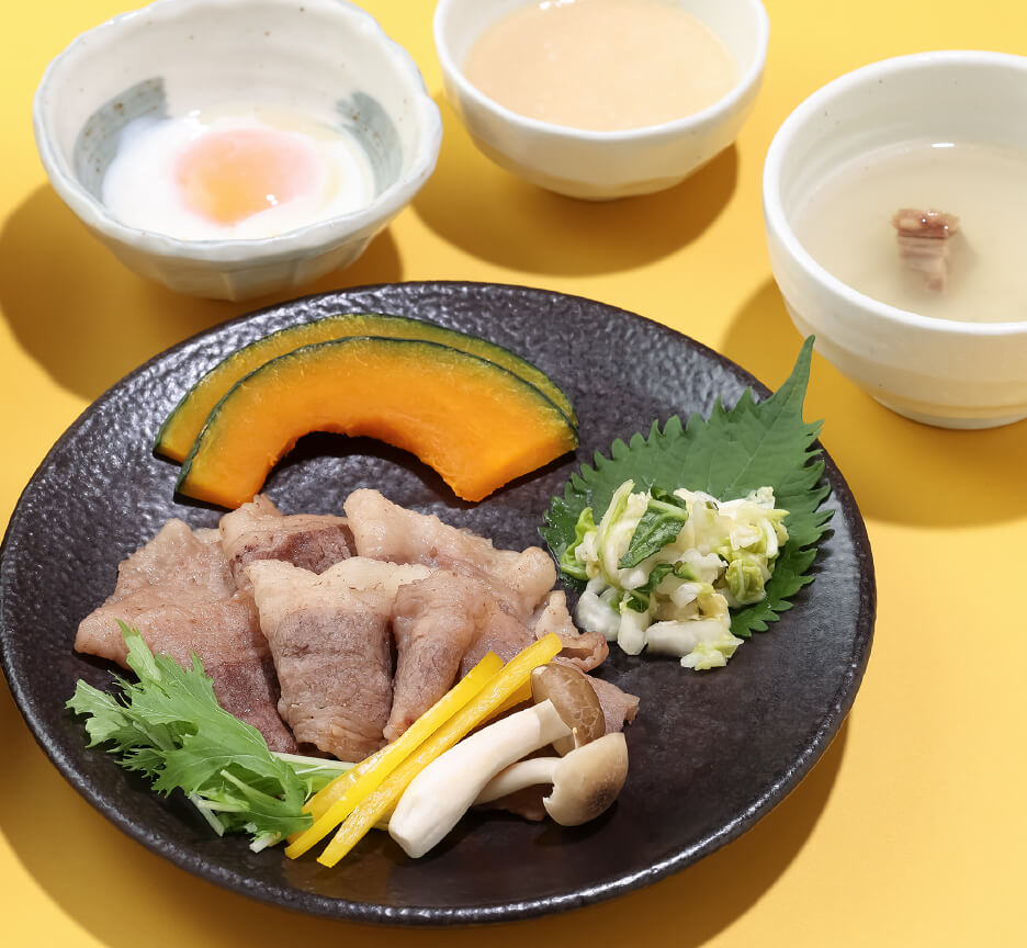 月美る お肉と旬菜御膳（正面）