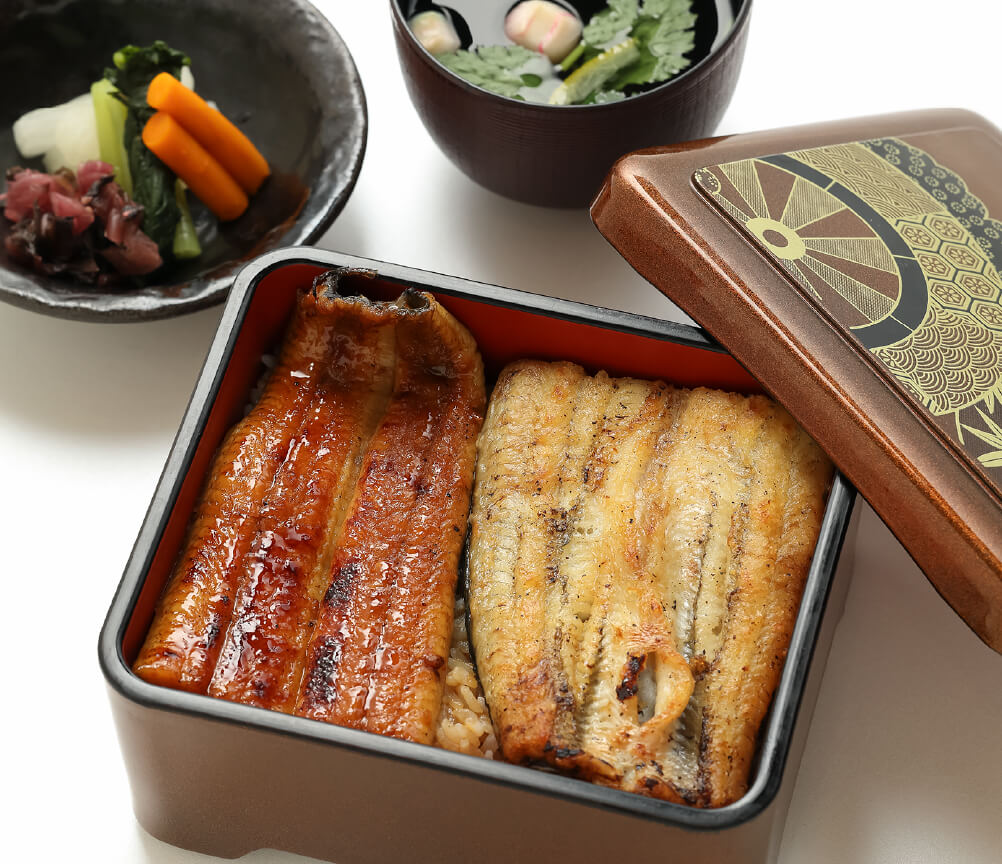 紅白うな重（ズーム）