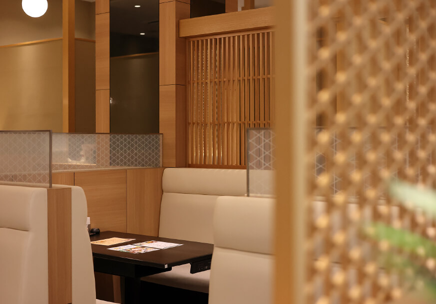 すき焼き・しゃぶしゃぶ すみれ（店内装飾_座席）