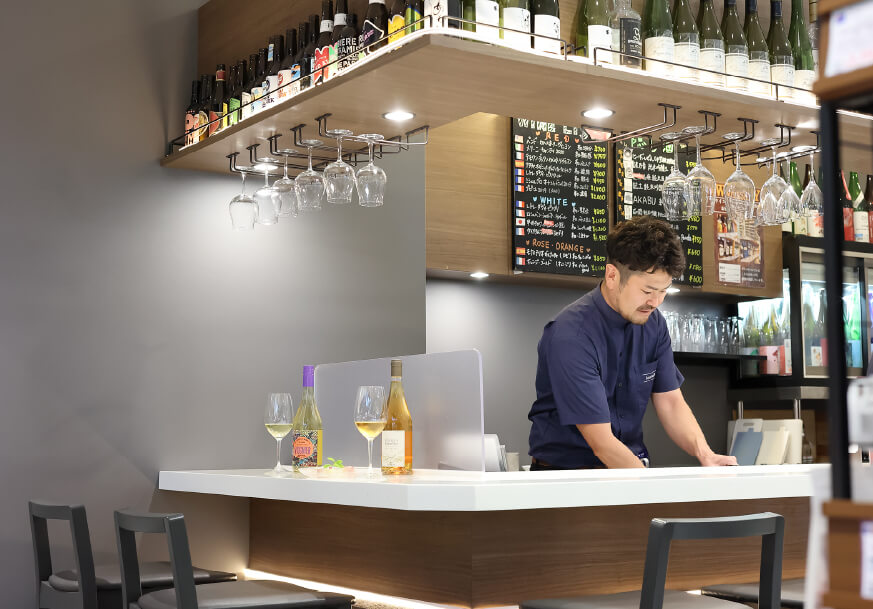 酒style-AzumaZuru（店内装飾_カウンター）