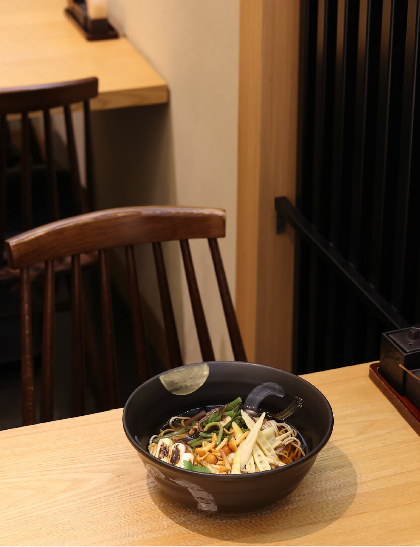 山菜そば[引き]