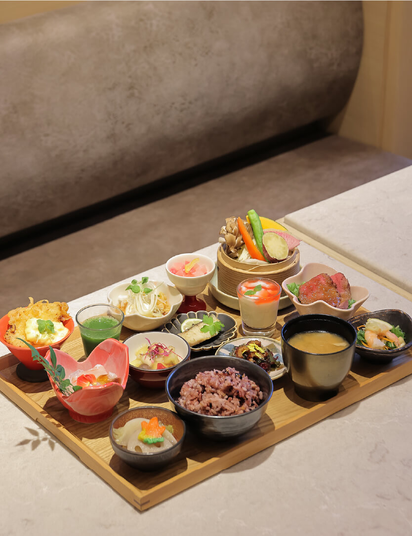 一汁十二菜膳 −体に優しいお膳−