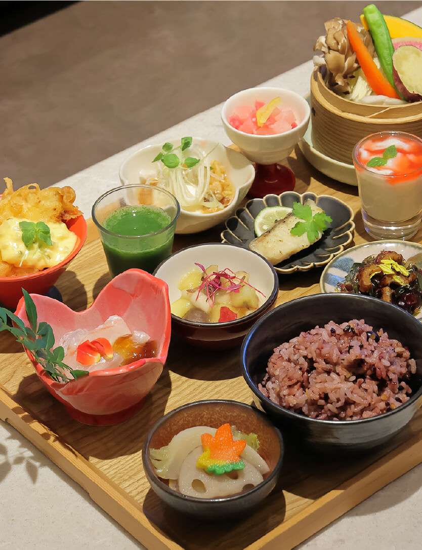 一汁十二菜膳 −体に優しいお膳−