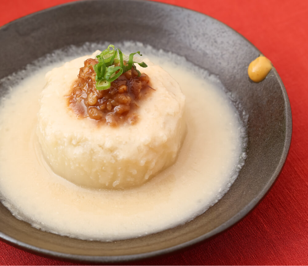 「酒粕おでん大根」と「しぜんしゅ」のヘルシーセット