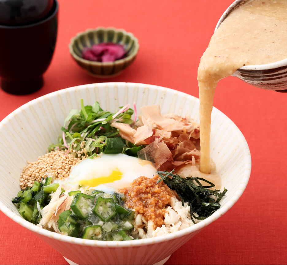 ねばとろ自然薯とろろ丼