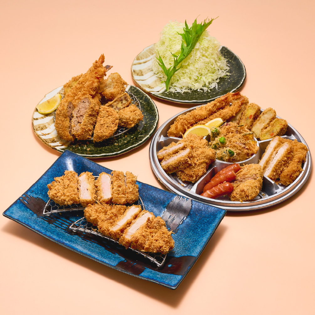 ファミリーかつ（店内用）団欒セット（テイクアウト用）[引き]