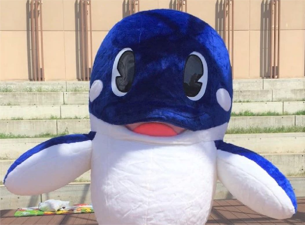 マスコットキャラクター「カイオー」との撮影会