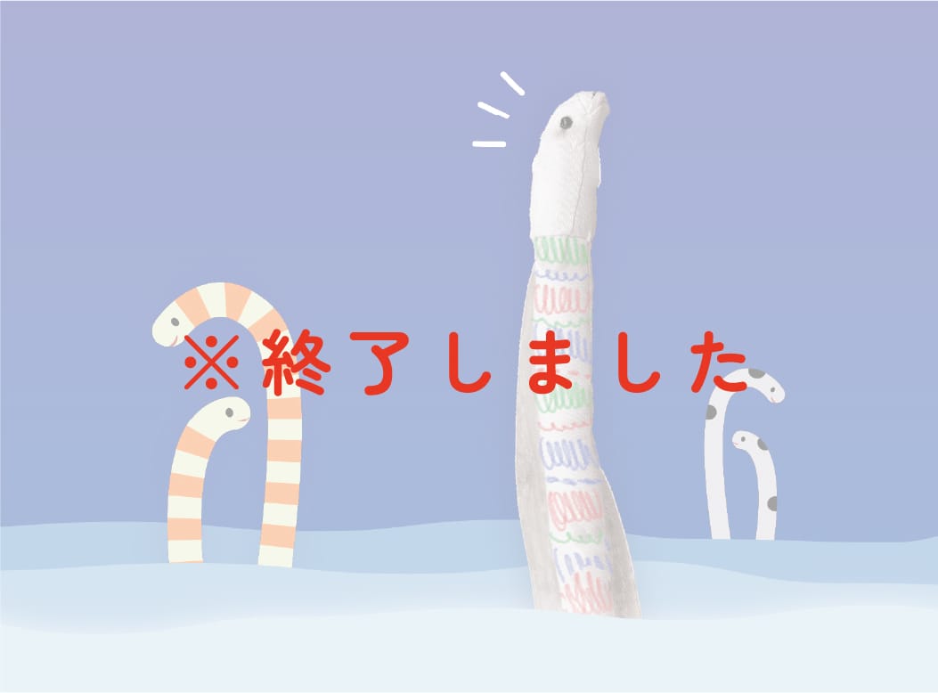 ぬりぐるみ 〜チンアナゴVer.〜